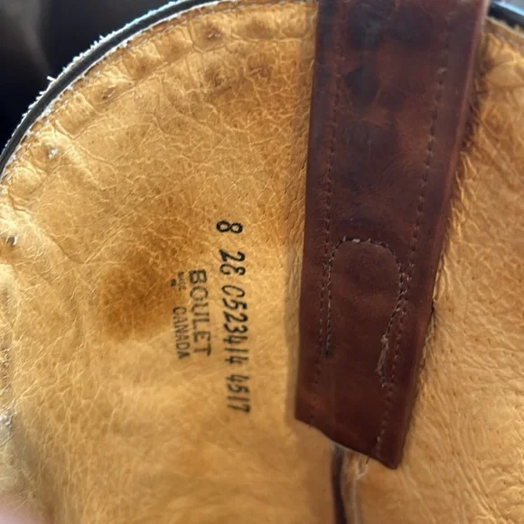 Boulet women’s cowboy boots size 9 - Picture 6 of 6